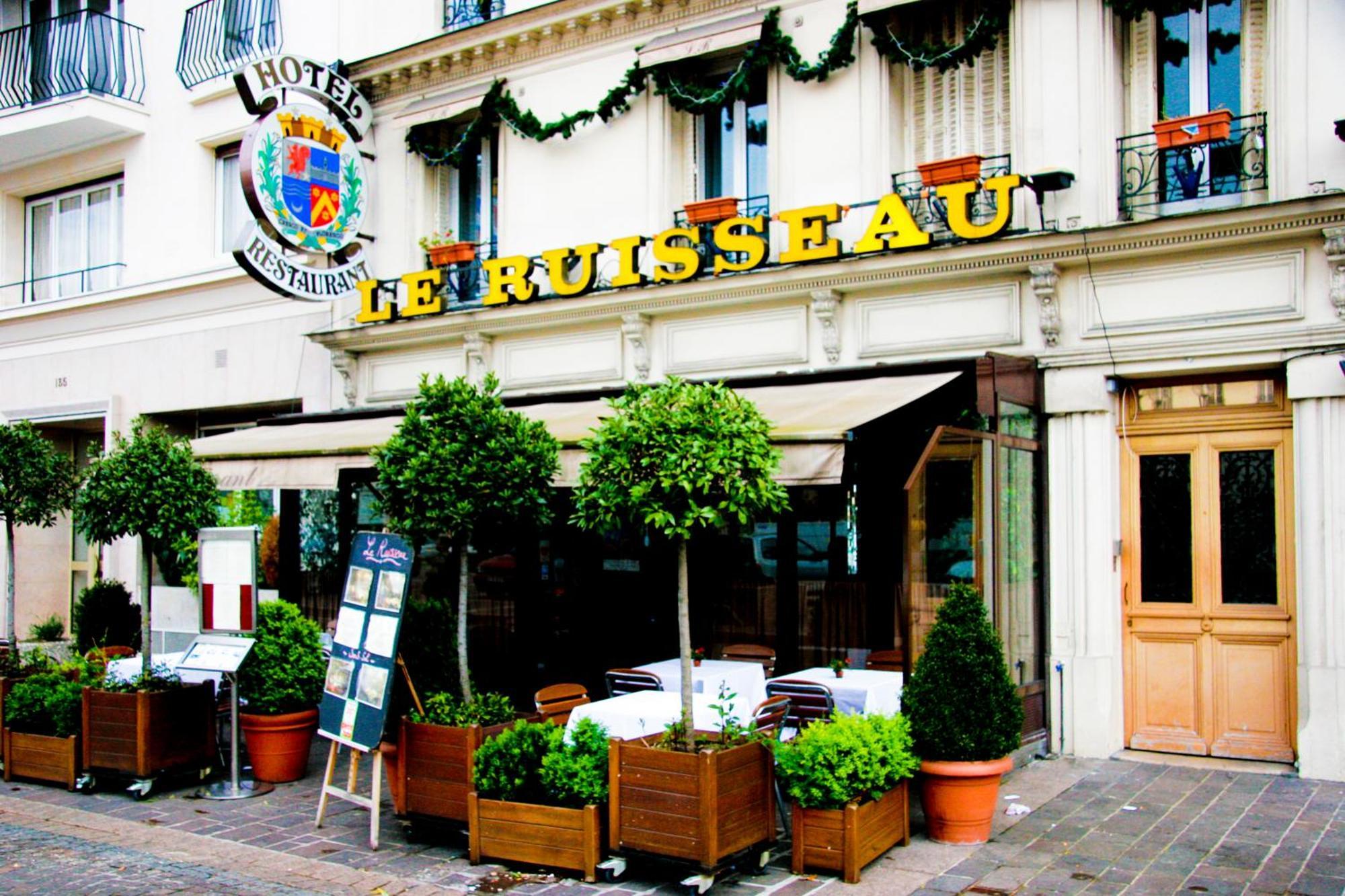 Hotel Le Ruisseau Saint-Mandé Exterior foto
